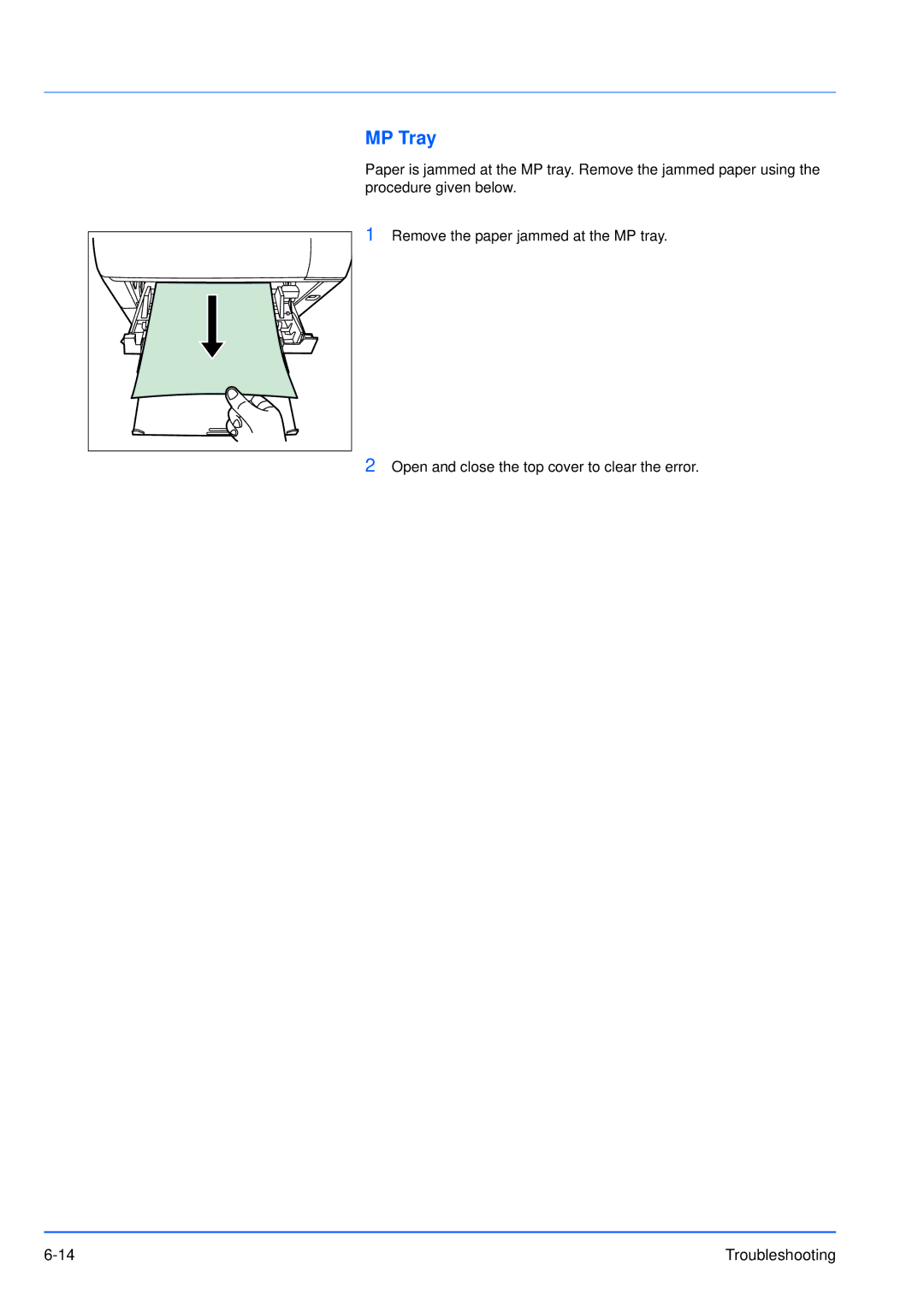 Kyocera FS-3920DN manual MP Tray 