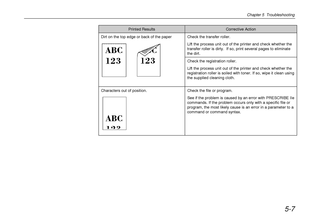 Kyocera FS-600 manual Commands. If the problem occurs only with a specific file or 