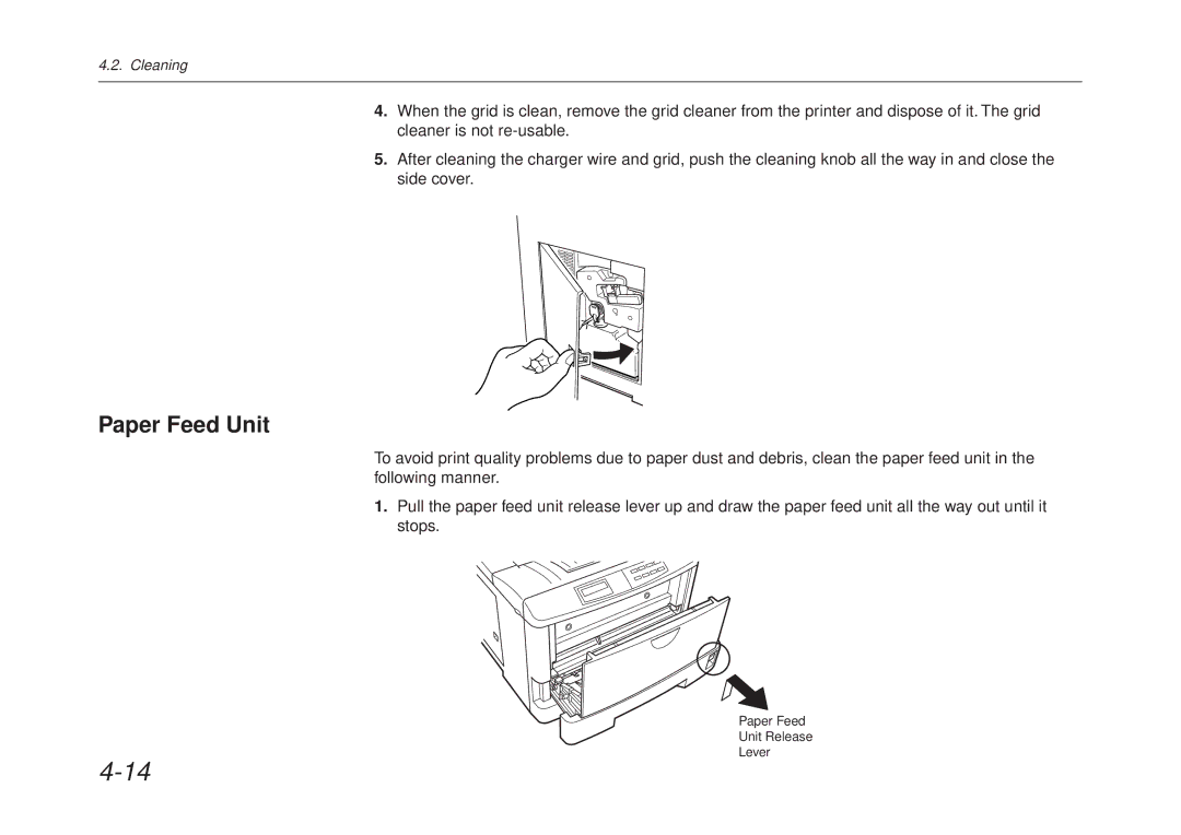 Kyocera FS-6700 manual Paper Feed Unit 