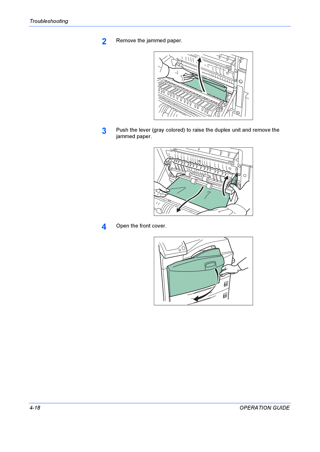 Kyocera FS-9530DN, FS-9130DN manual Operation Guide 