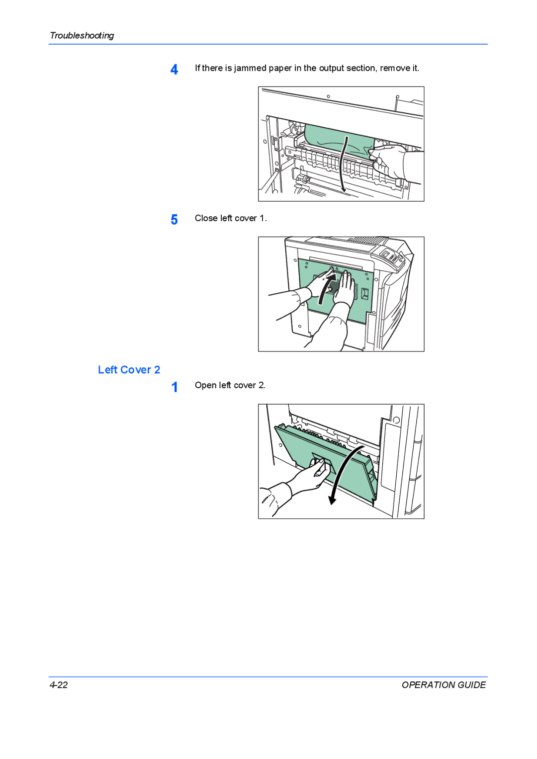 Kyocera FS-9530DN, FS-9130DN manual Left Cover 