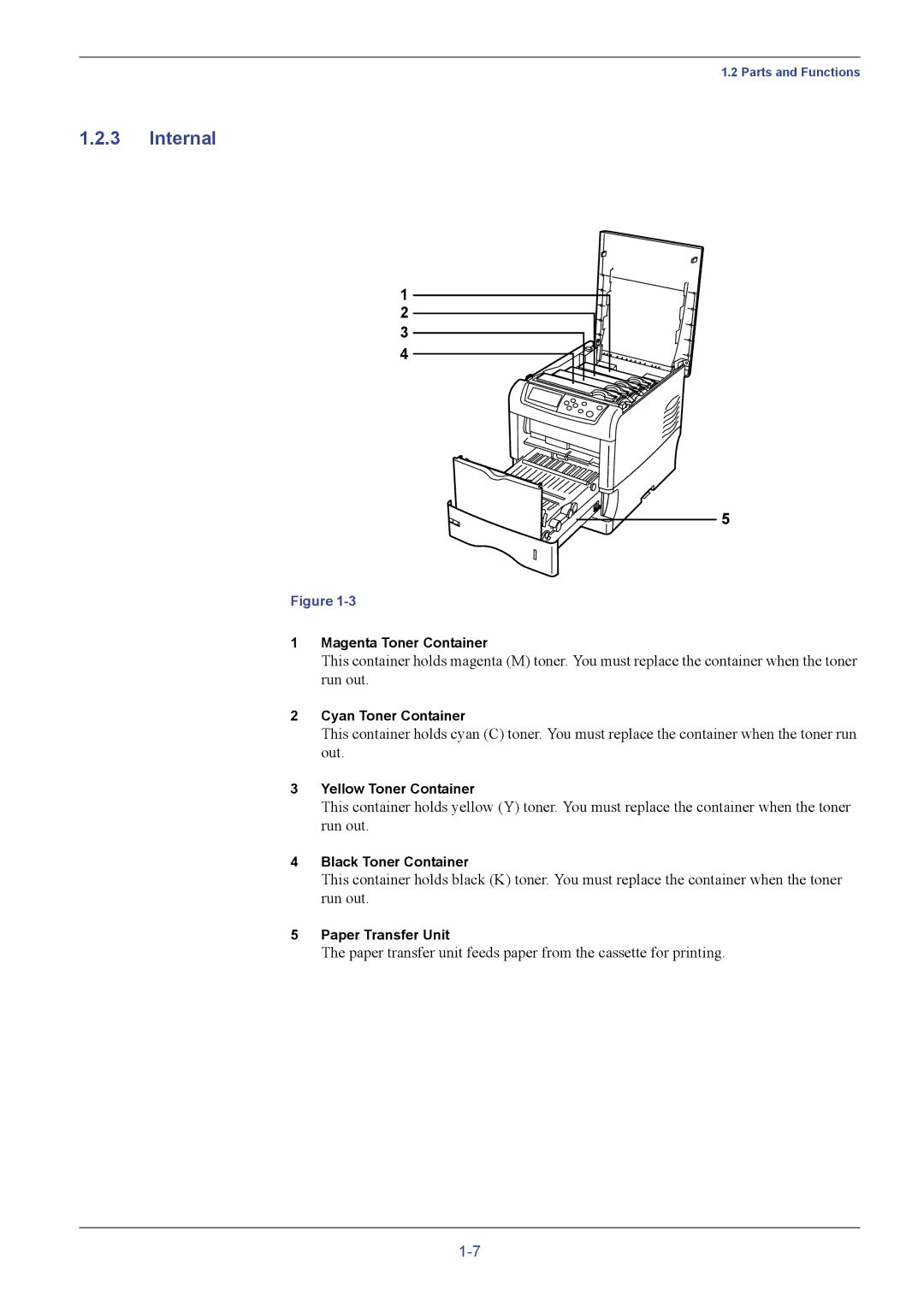 Kyocera FS-C5016N manual Internal 