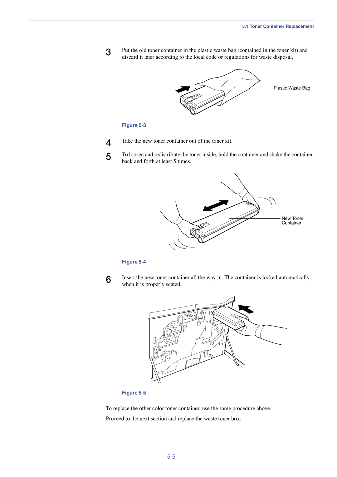 Kyocera FS-C8008DN, FS-C8008N manual When it is properly seated 