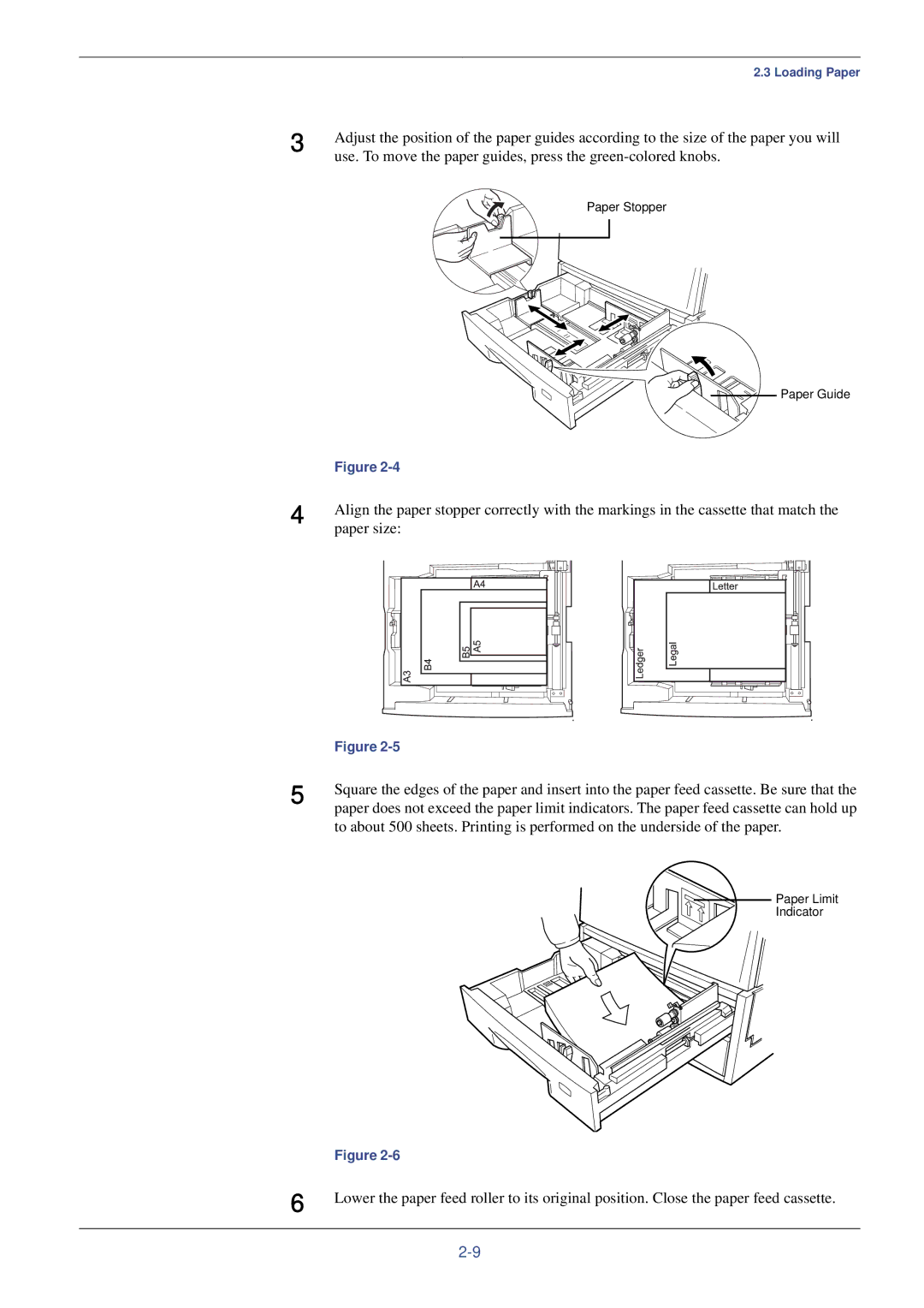 Kyocera FS-C8008N, FS-C8008DN manual Paper size 