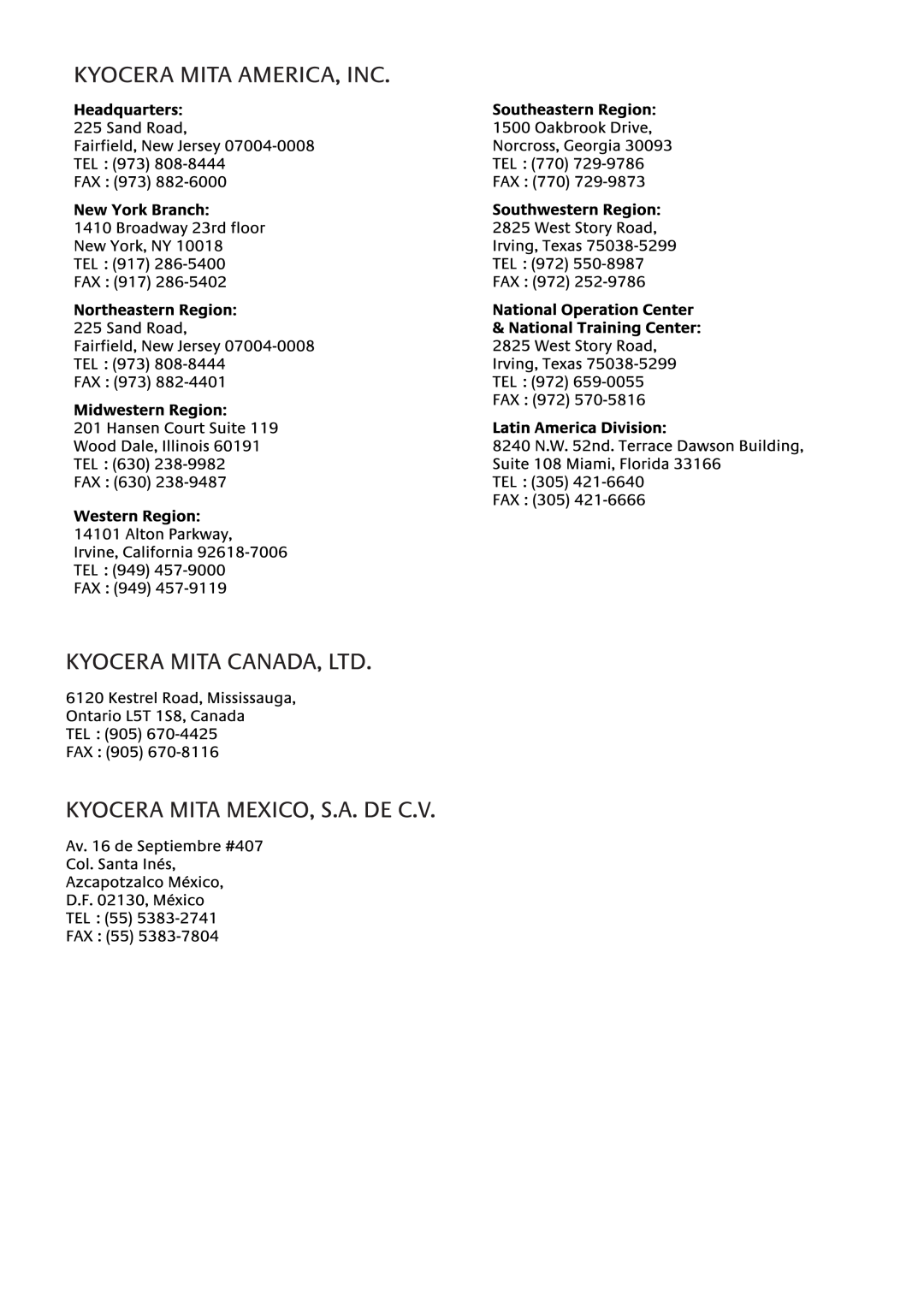Kyocera FS-C8100DN manual 