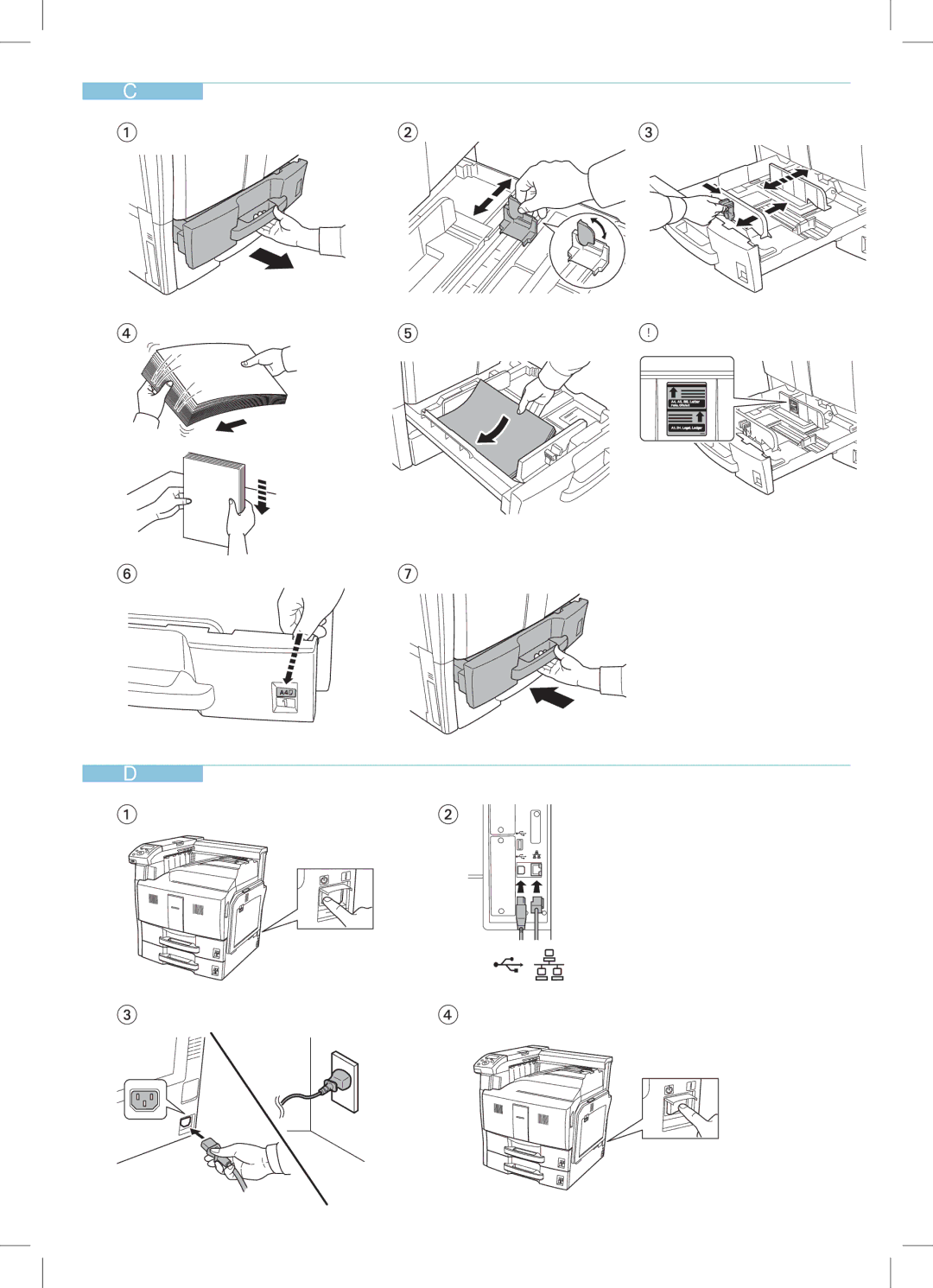 Kyocera FS-C8500DN manual 