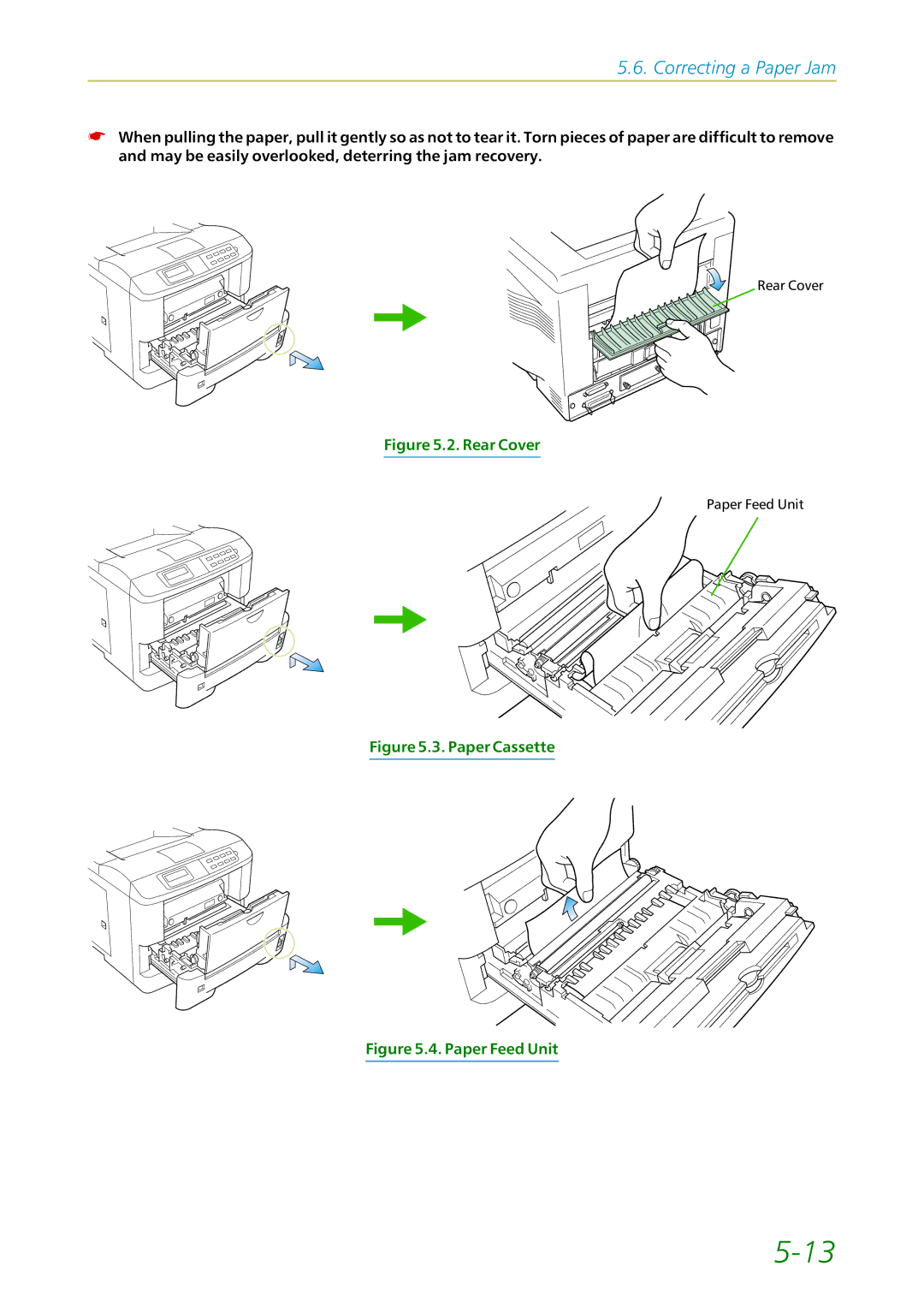 Kyocera 3750, FS1750 manual Rear Cover 