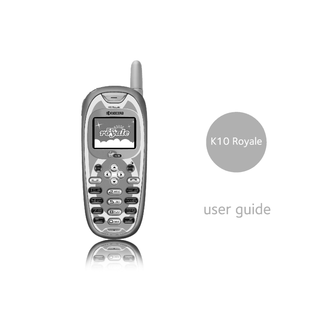 Kyocera K10 manual 