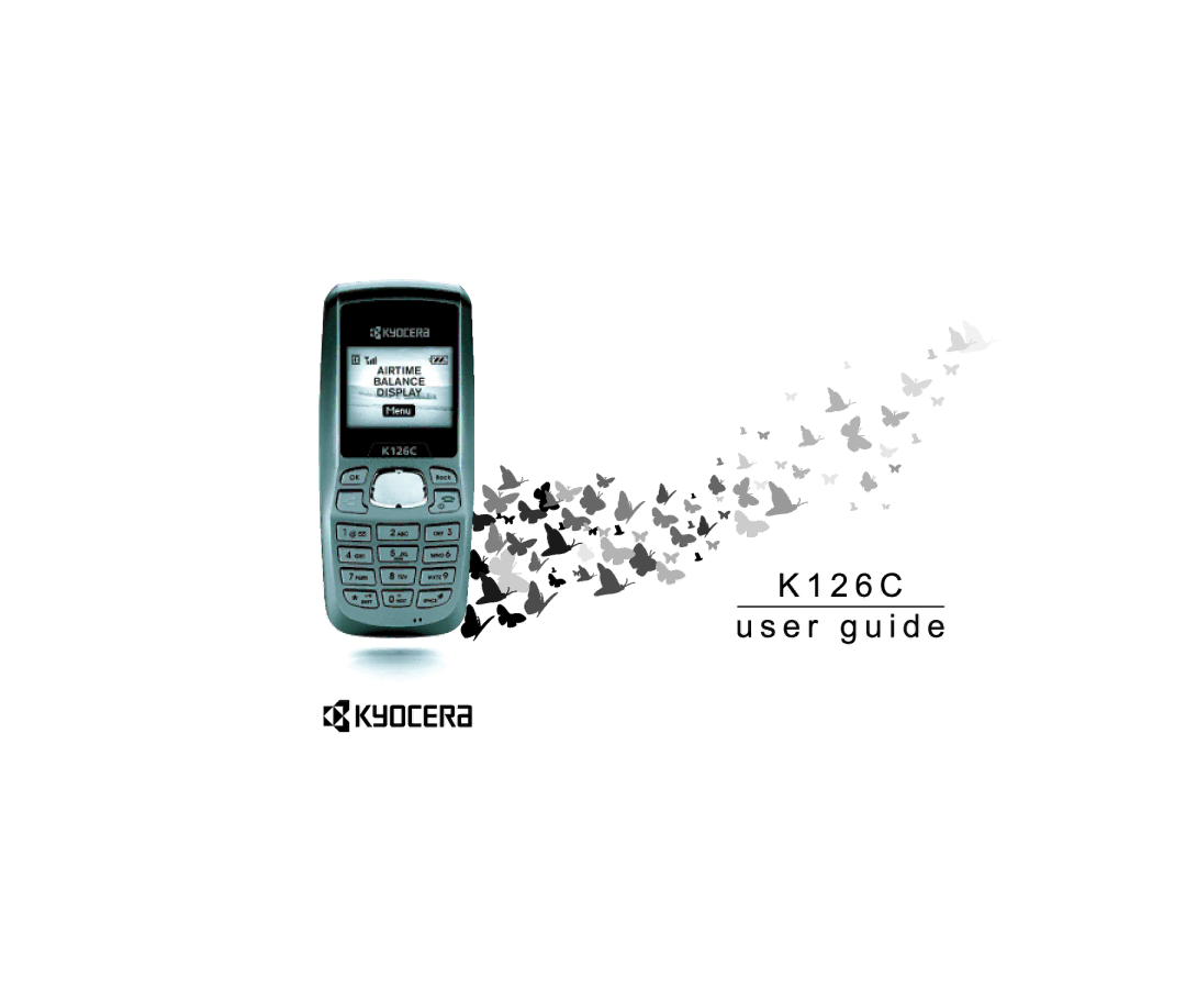 Kyocera K126C manual 