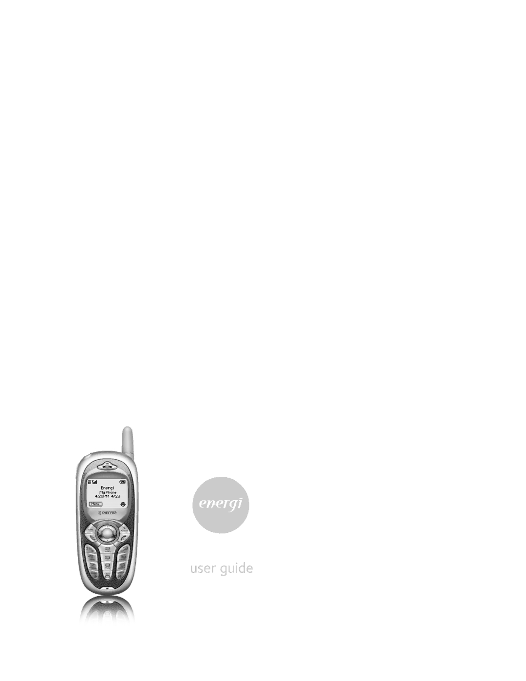 Kyocera K490 manual 