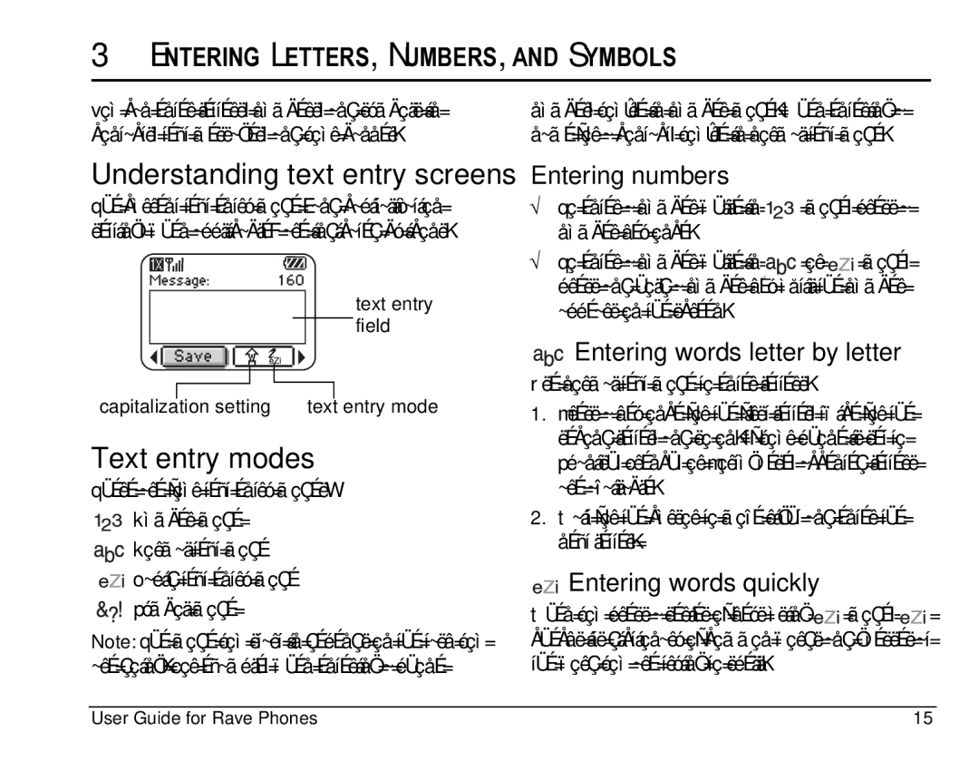 Kyocera KE433 manual Understanding text entry screens, Text entry modes, Entering LETTERS, NUMBERS, and Symbols 