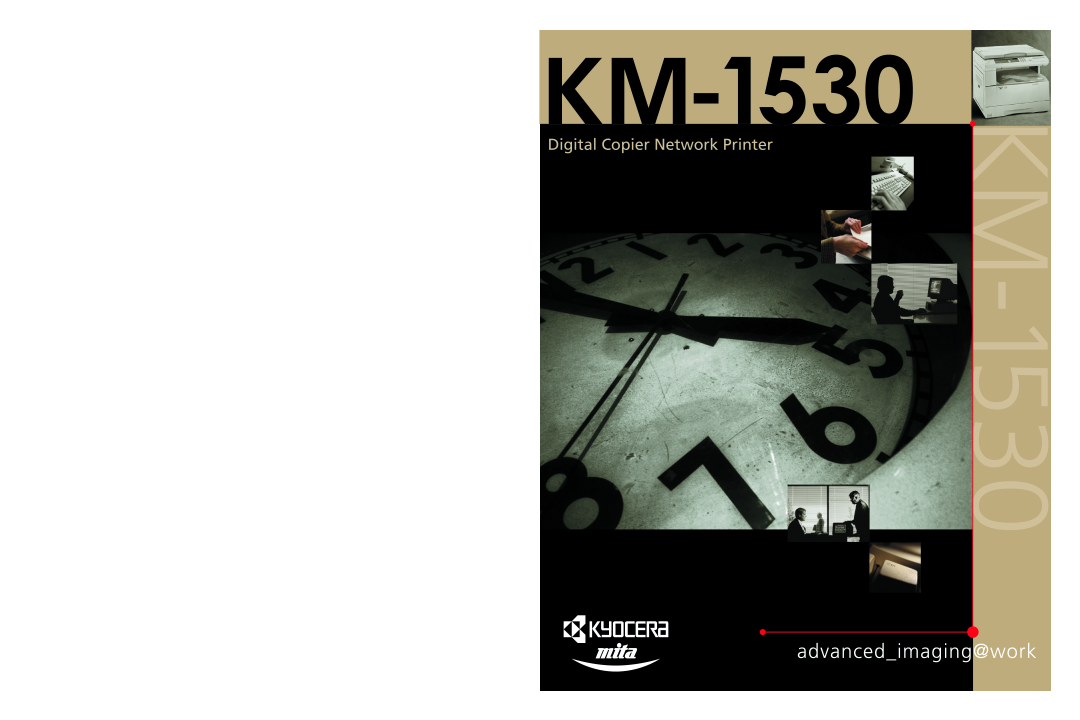 Kyocera KM-1530 specifications Digital Copier Network Printer 
