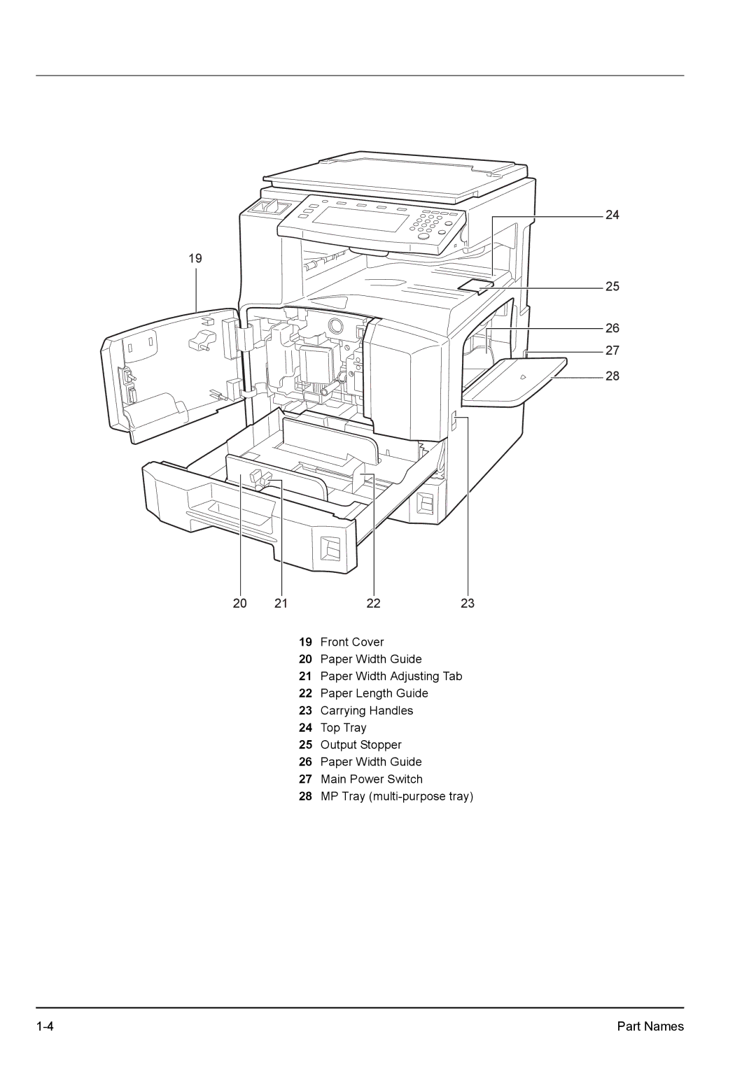 Kyocera KM-2540 manual 