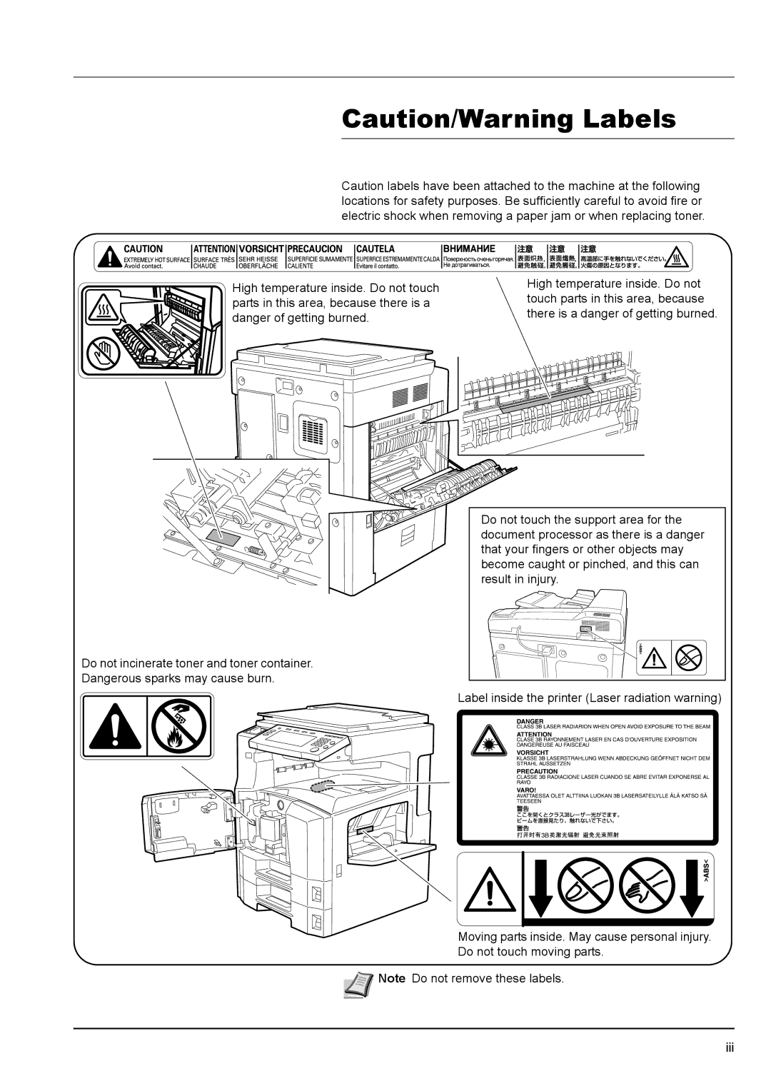 Kyocera KM-2540 manual 