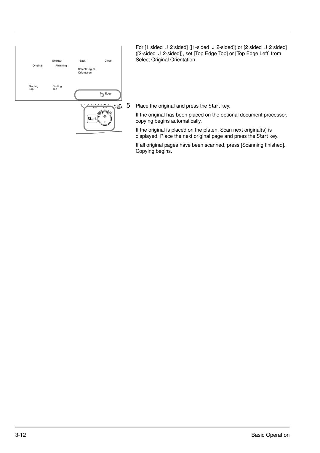 Kyocera KM-2540 manual Binding Left/Right 