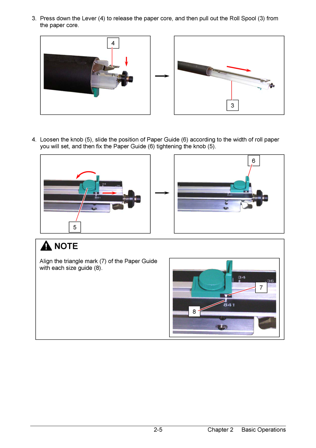 Kyocera KM-3650w operation manual 