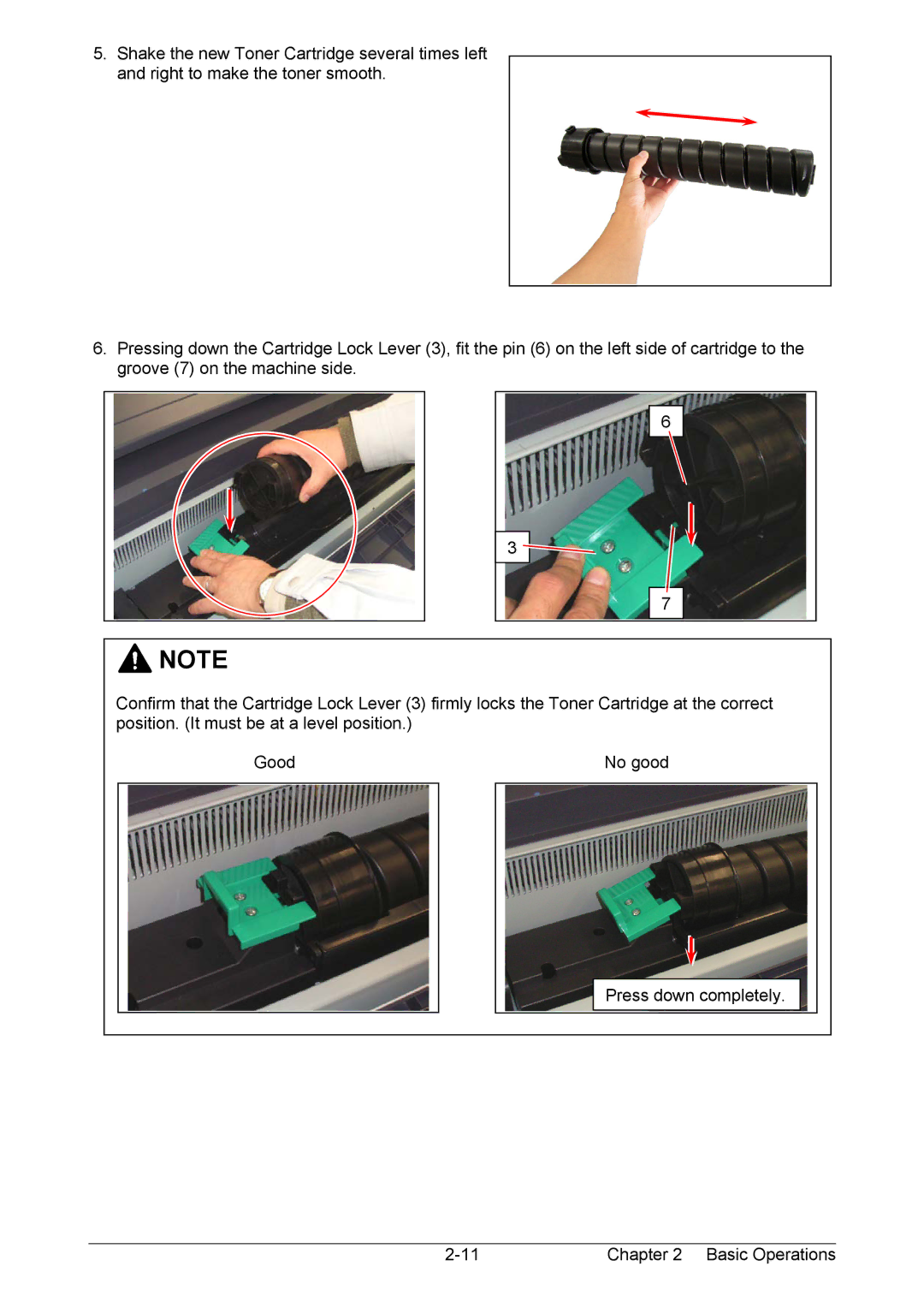 Kyocera KM-3650w operation manual 