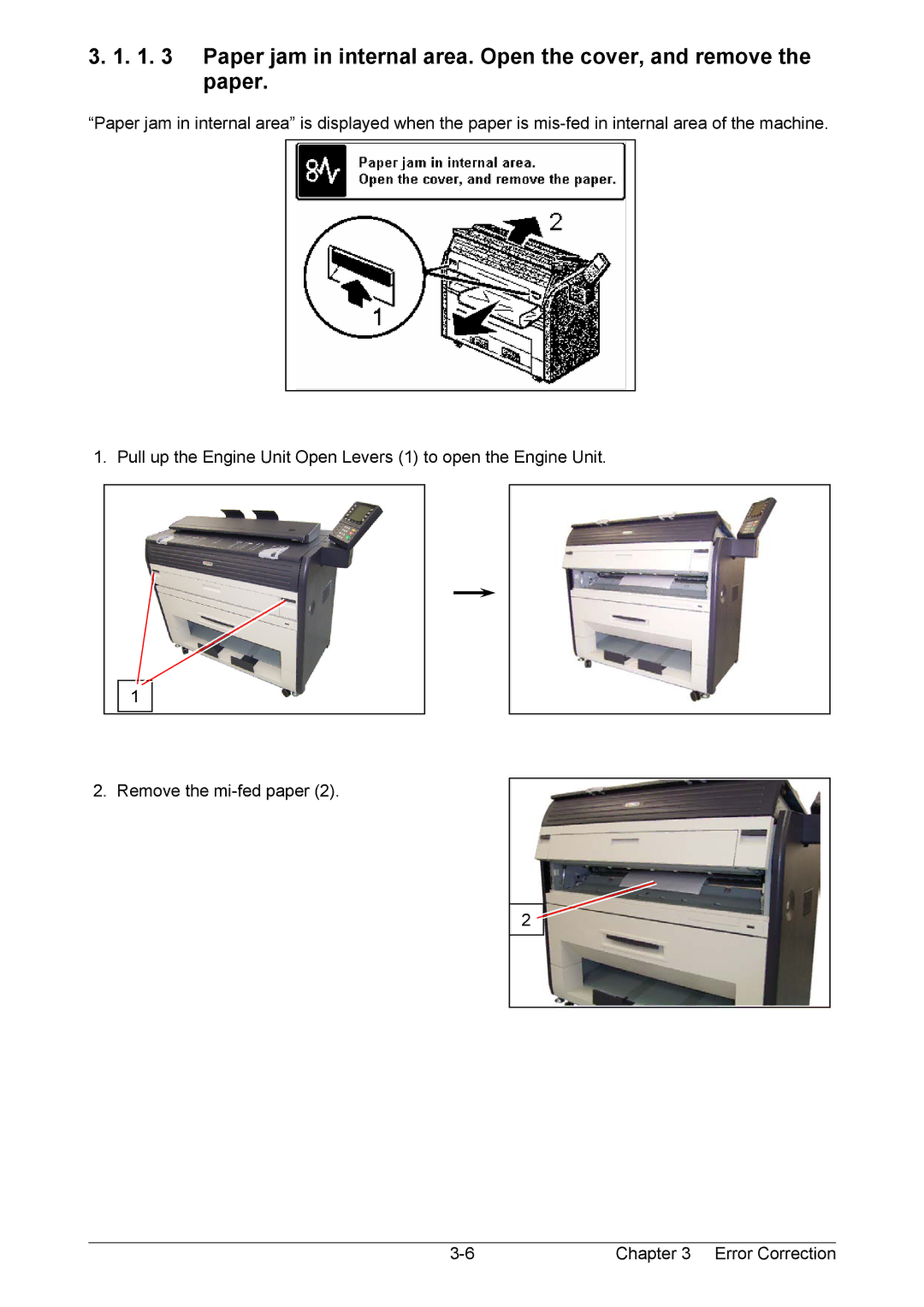 Kyocera KM-3650w operation manual 