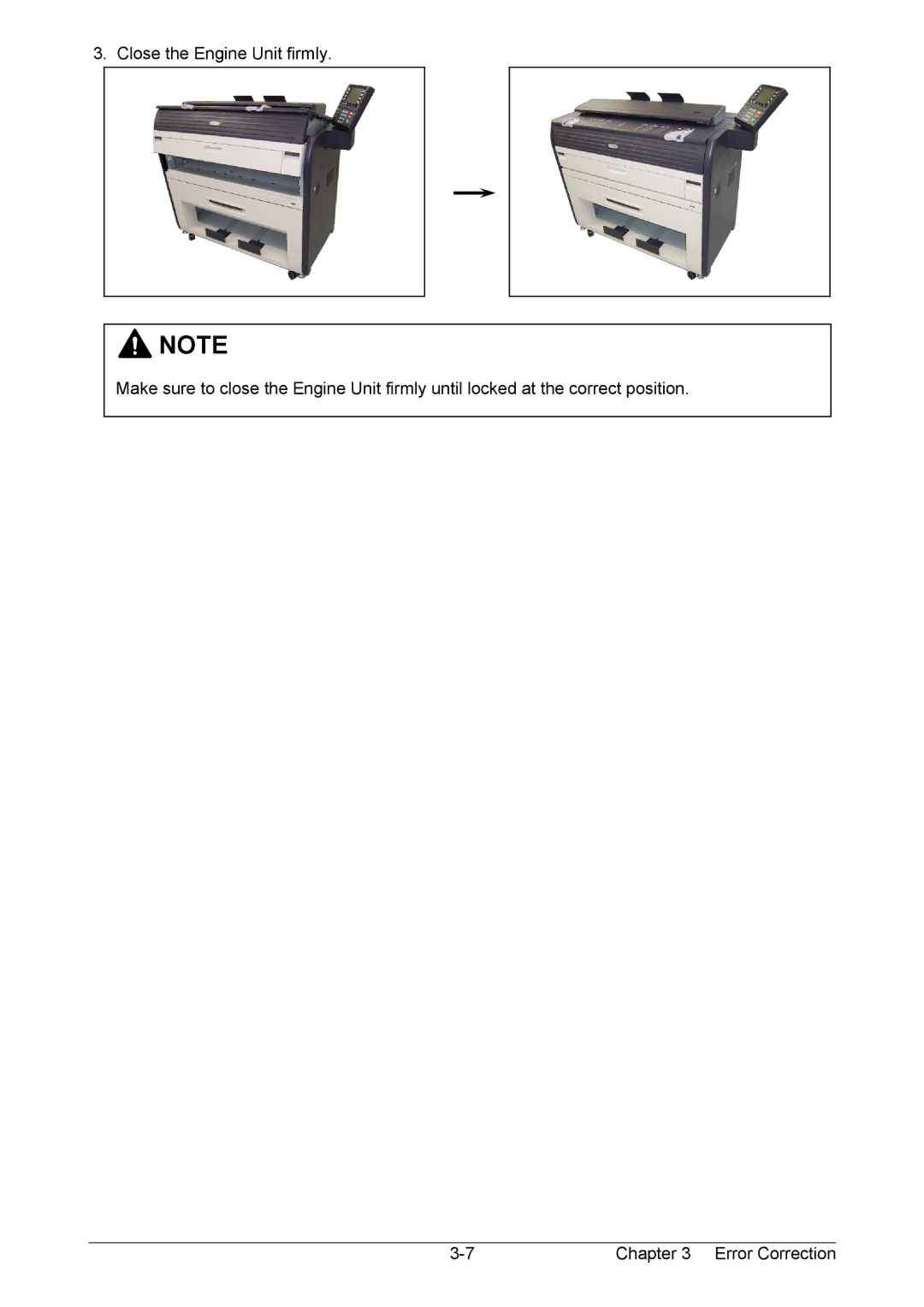 Kyocera KM-3650w operation manual 