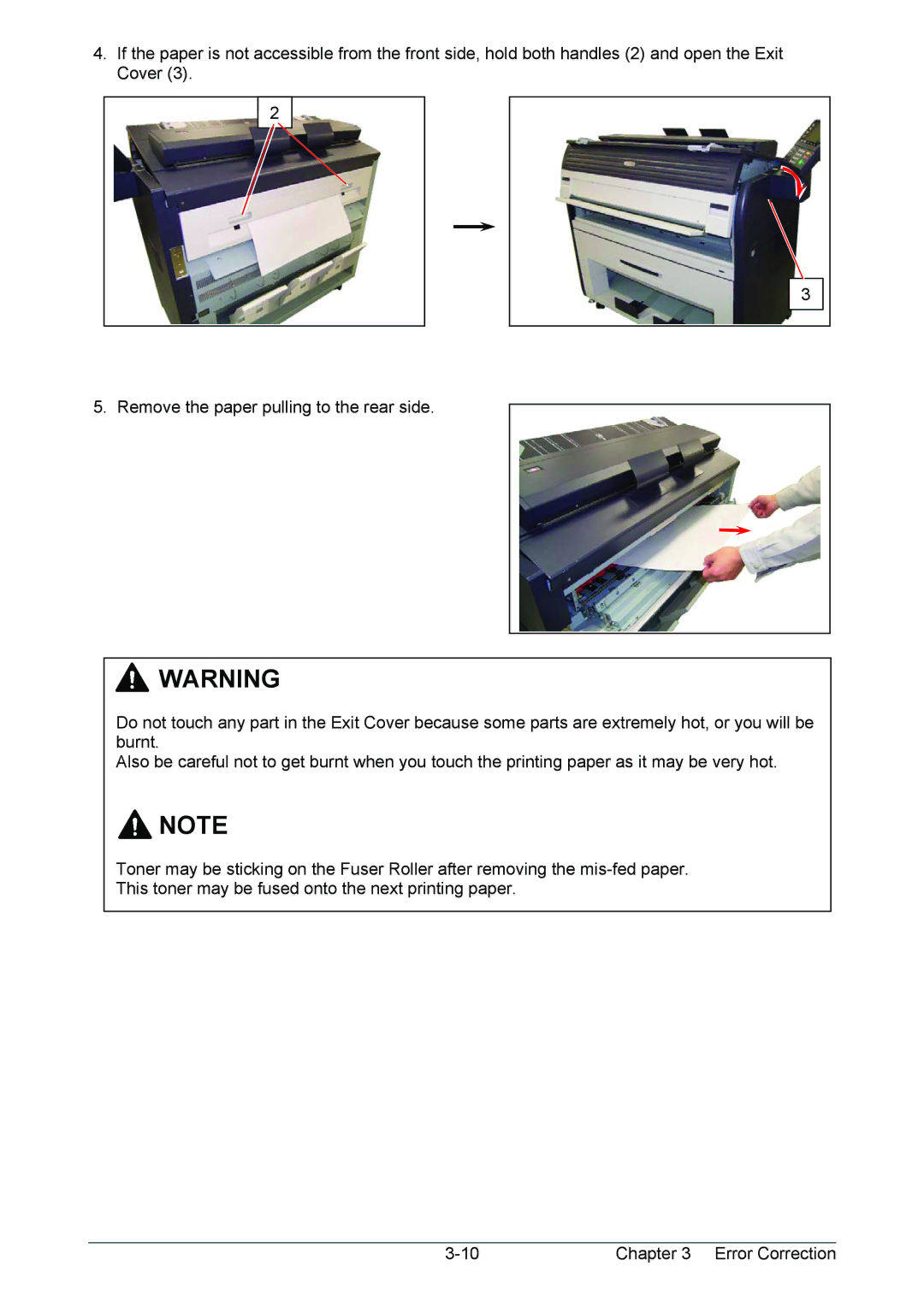 Kyocera KM-3650w operation manual 