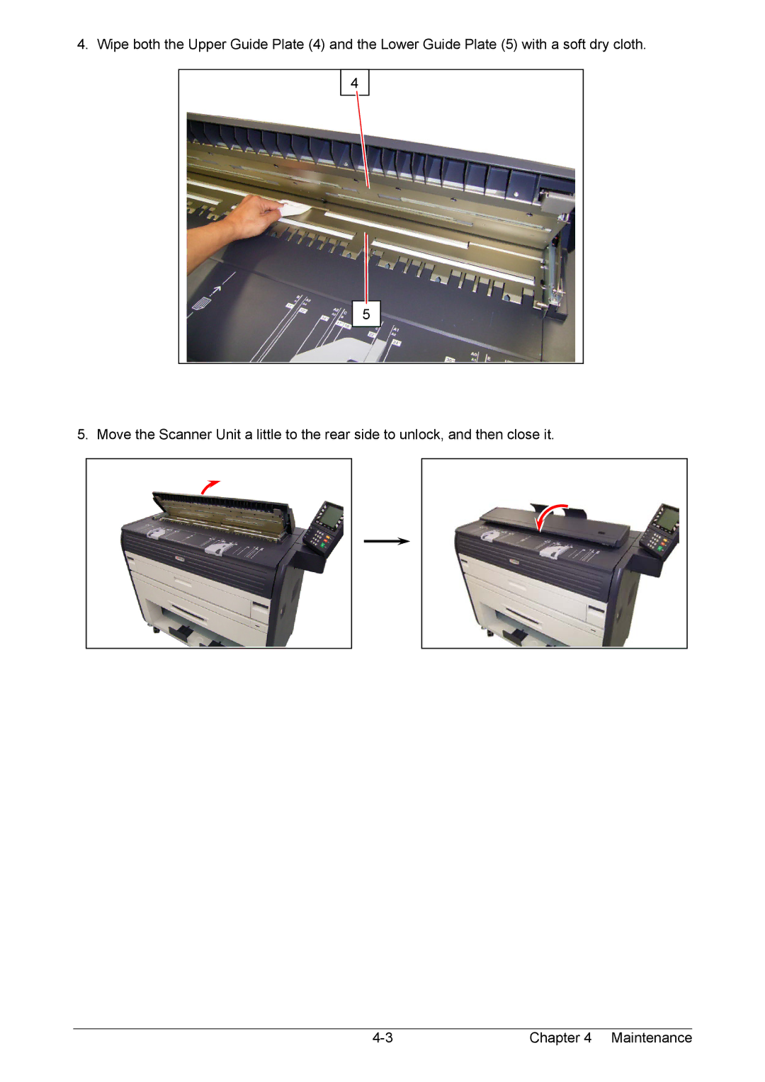 Kyocera KM-3650w operation manual 