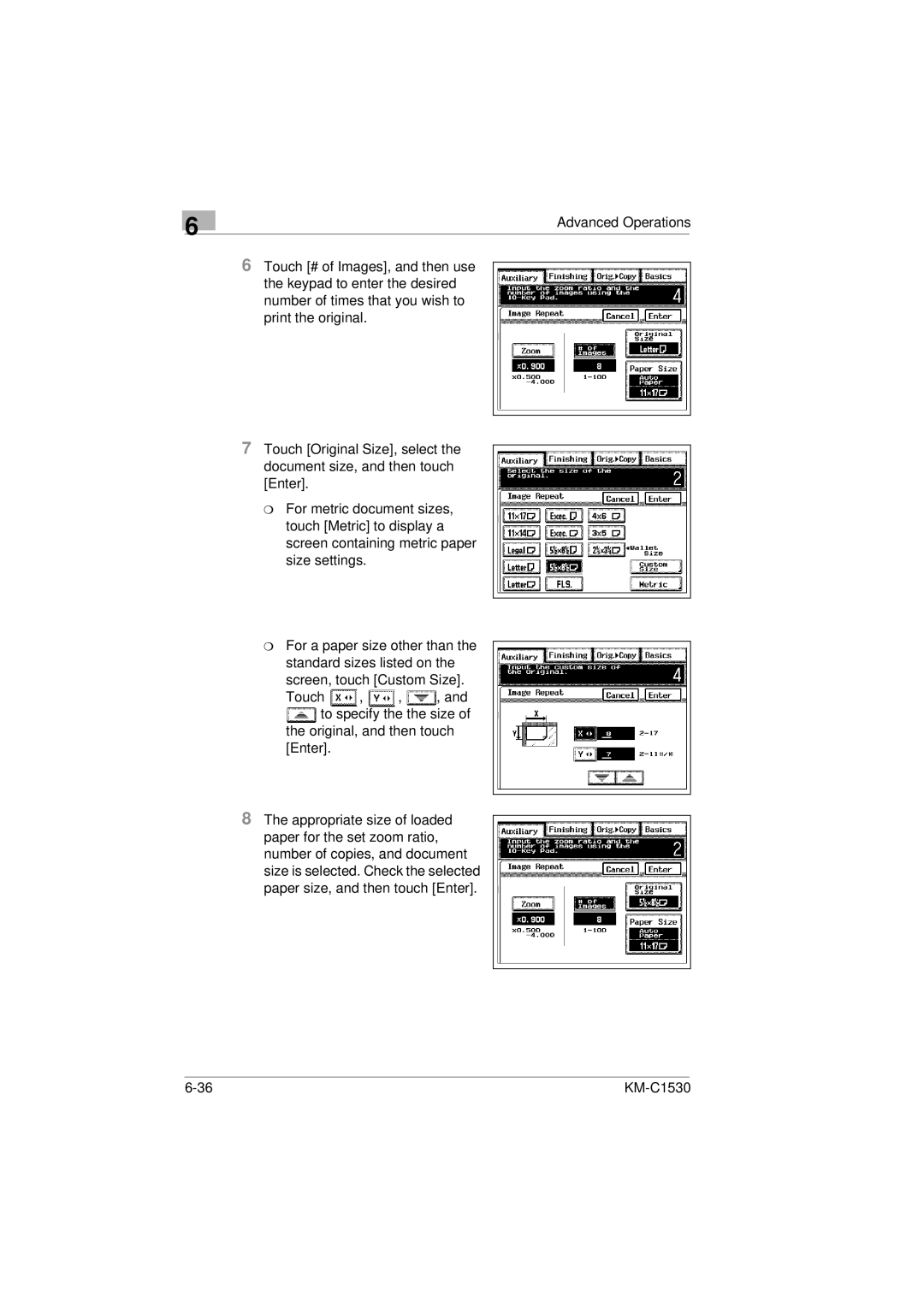 Kyocera KM-C1530 manual 