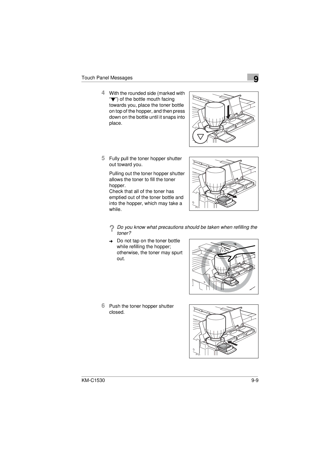 Kyocera KM-C1530 manual 