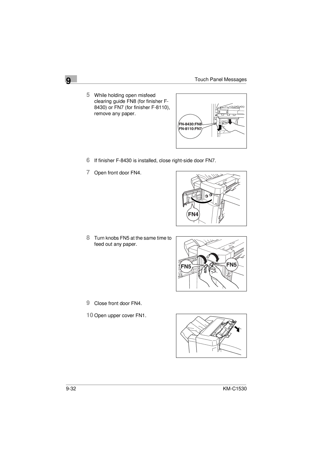 Kyocera KM-C1530 manual 