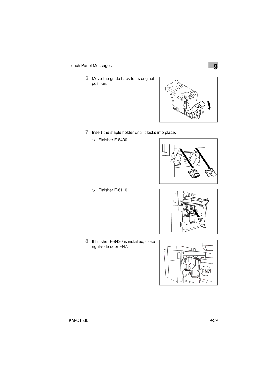 Kyocera KM-C1530 manual 