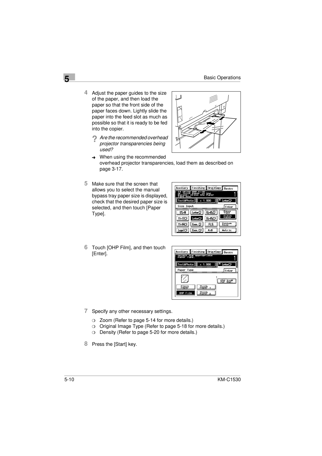 Kyocera KM-C1530 manual 