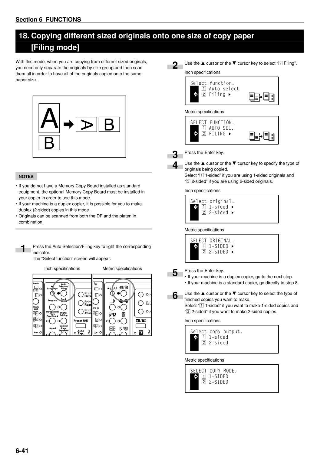 Kyocera KM-C830D manual Functions 