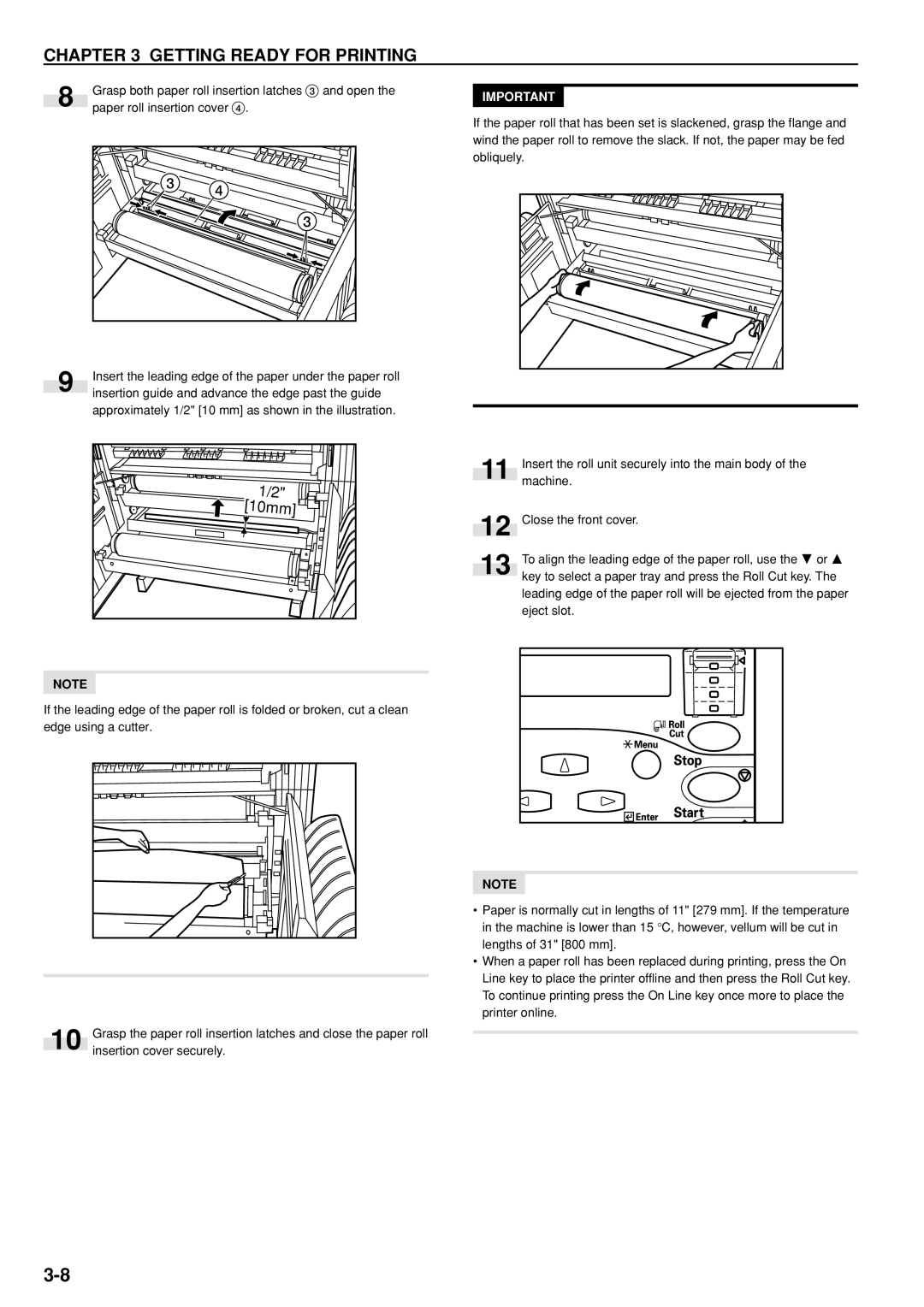 Kyocera KM-P4845w, KM-P4850w manual Machine, Close the front cover 