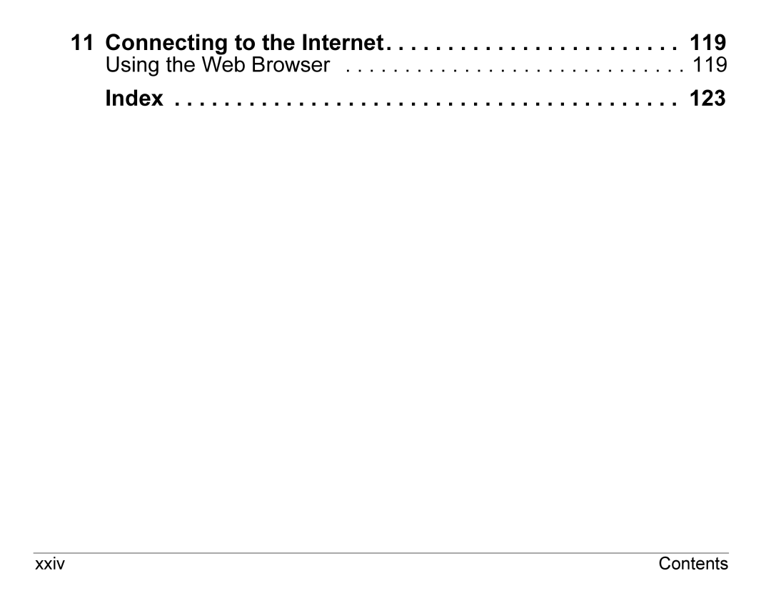 Kyocera KX440 Series manual Using the Web Browser 