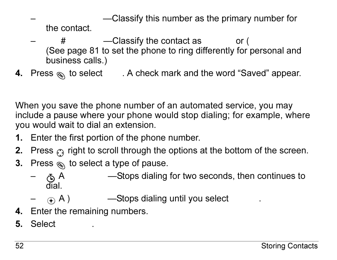 Kyocera KX440 Series manual Adding a code or extension 