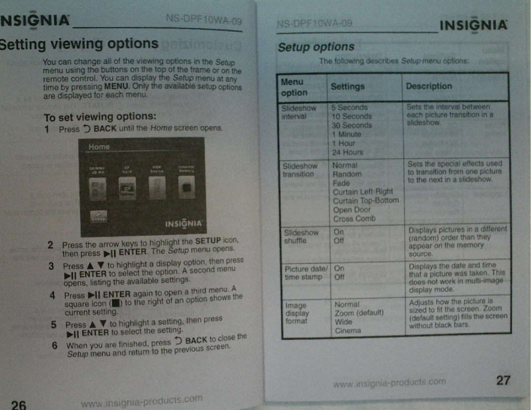 Kyocera NS-DPF10WA-09 manual 