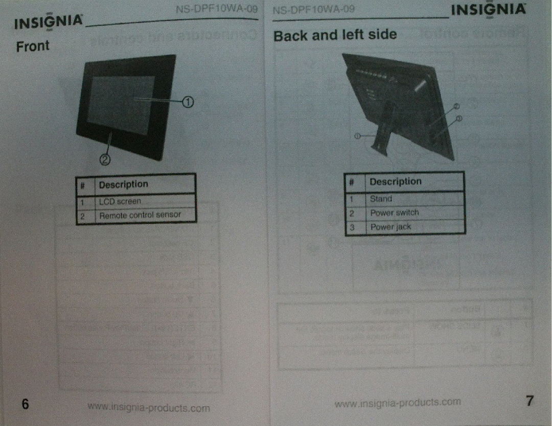 Kyocera NS-DPF10WA-09 manual 