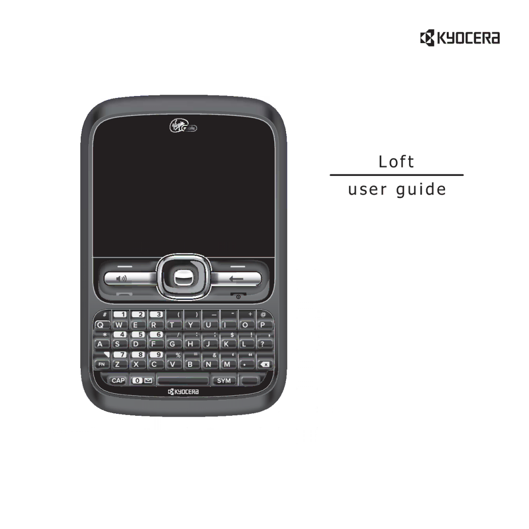 Kyocera S2300 manual F t E r g u i d e 