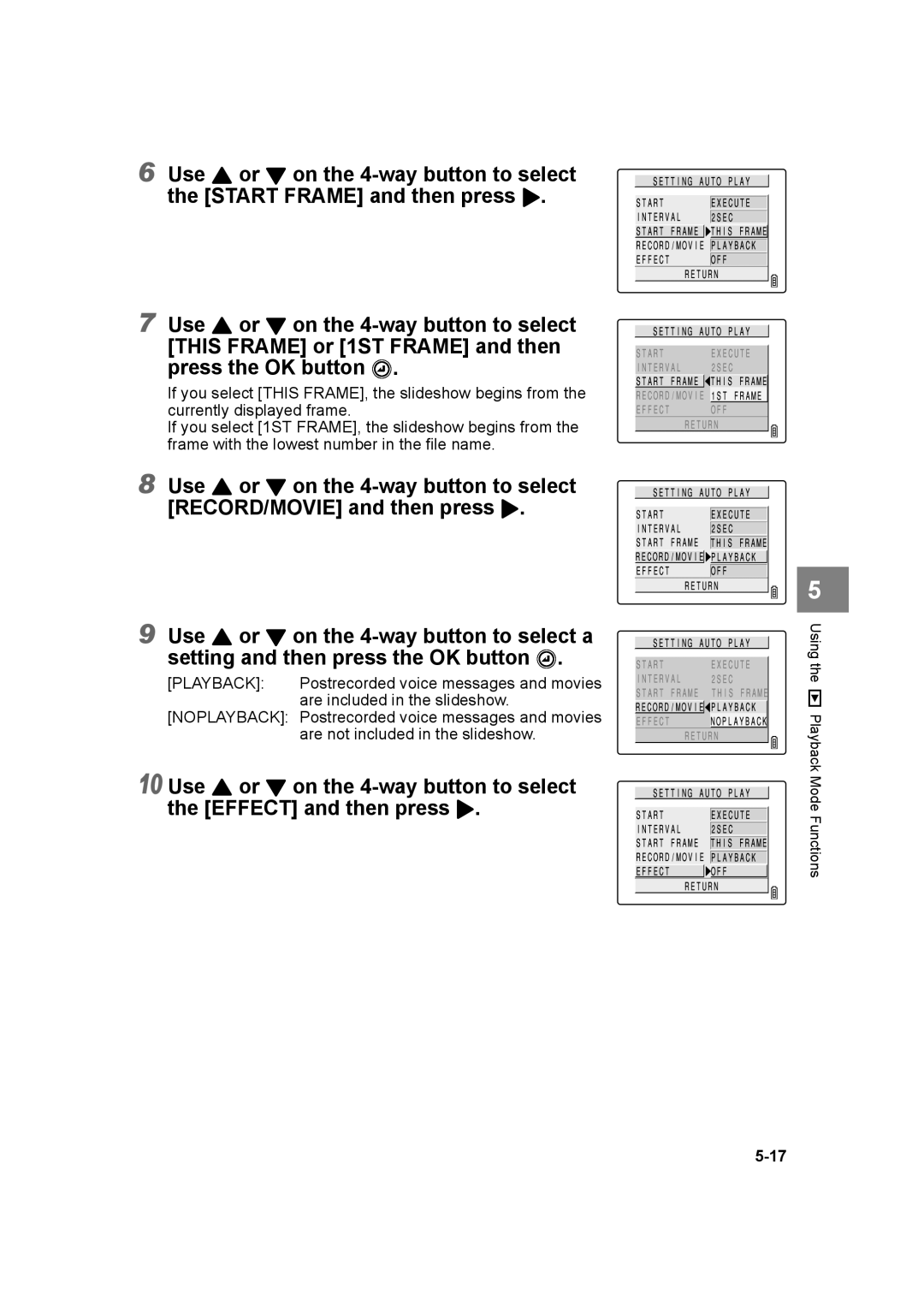 Kyocera SL300R manual Playback 