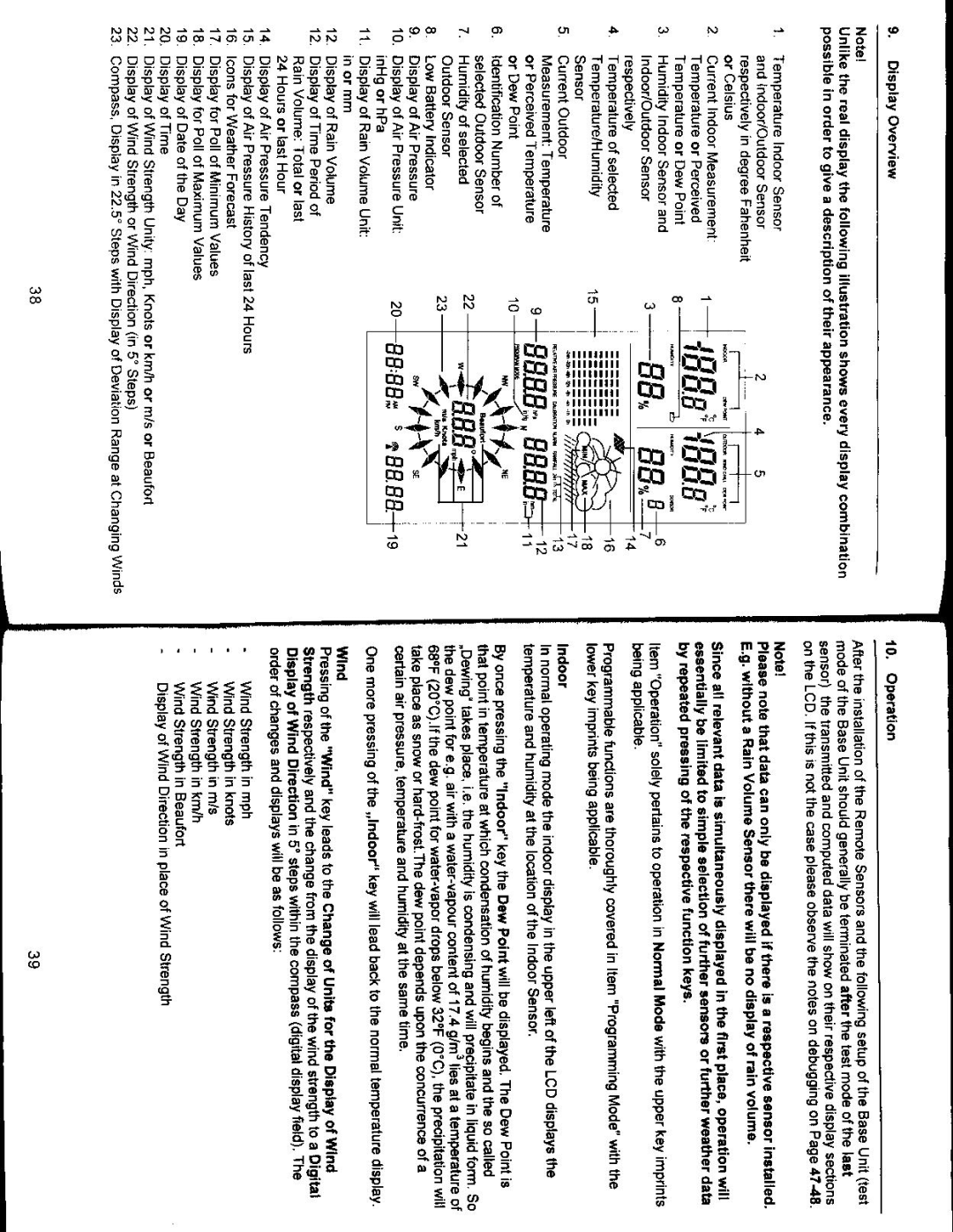 La Crosse Technology Professional Remote Weather Station manual 