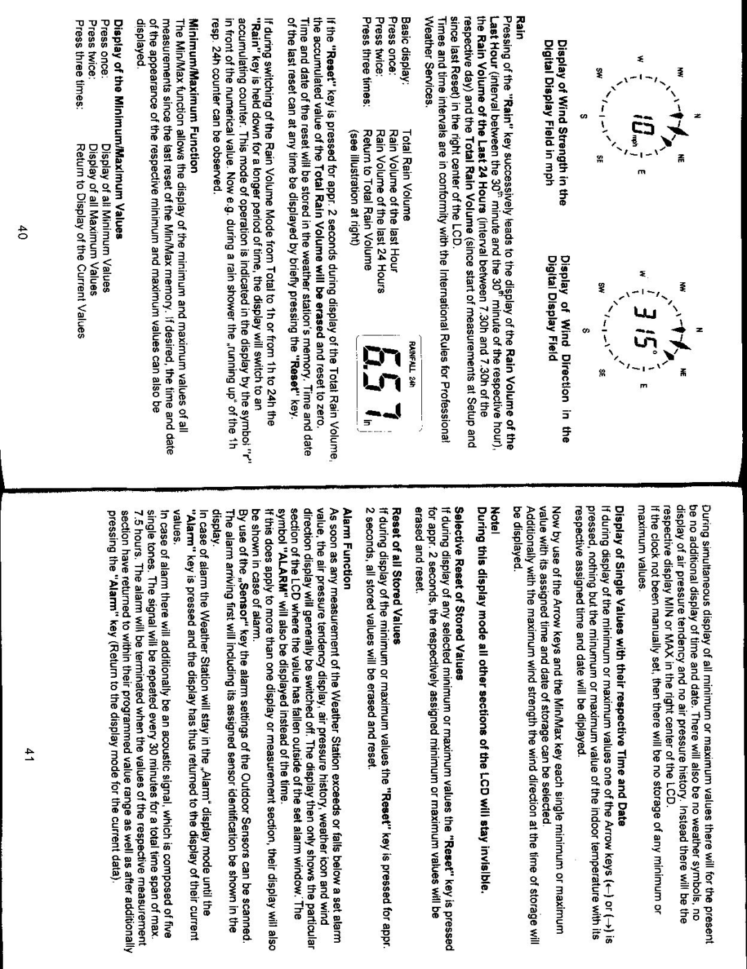 La Crosse Technology Professional Remote Weather Station manual 