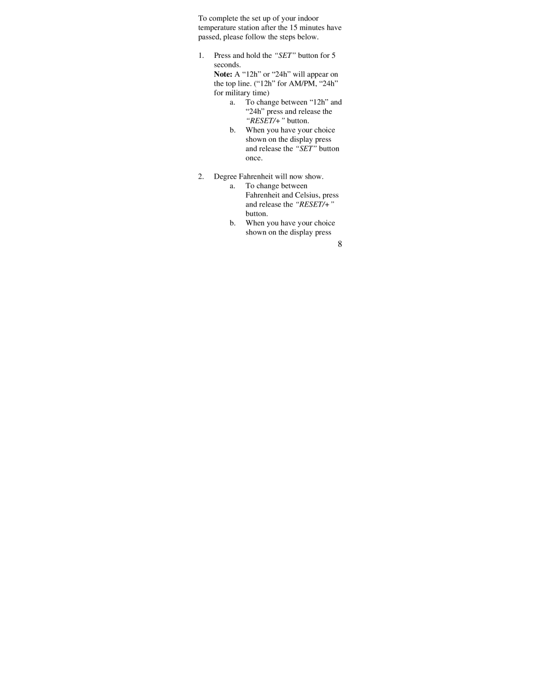 La Crosse Technology WS-7136U instruction manual 