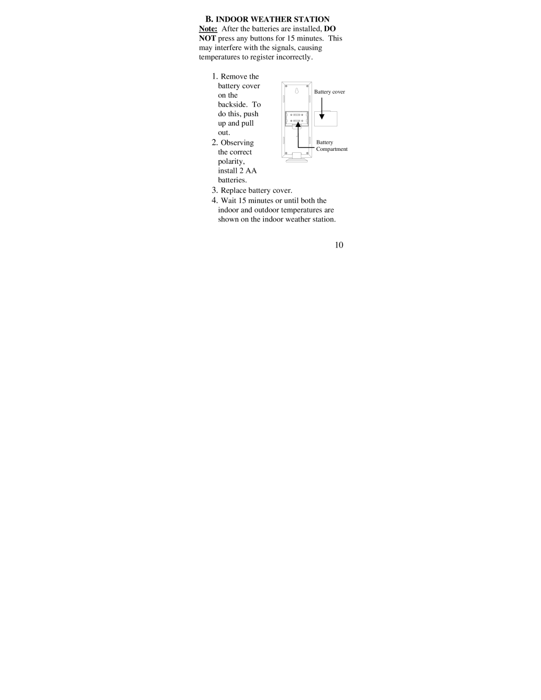 La Crosse Technology WS-7213U instruction manual Indoor Weather Station 