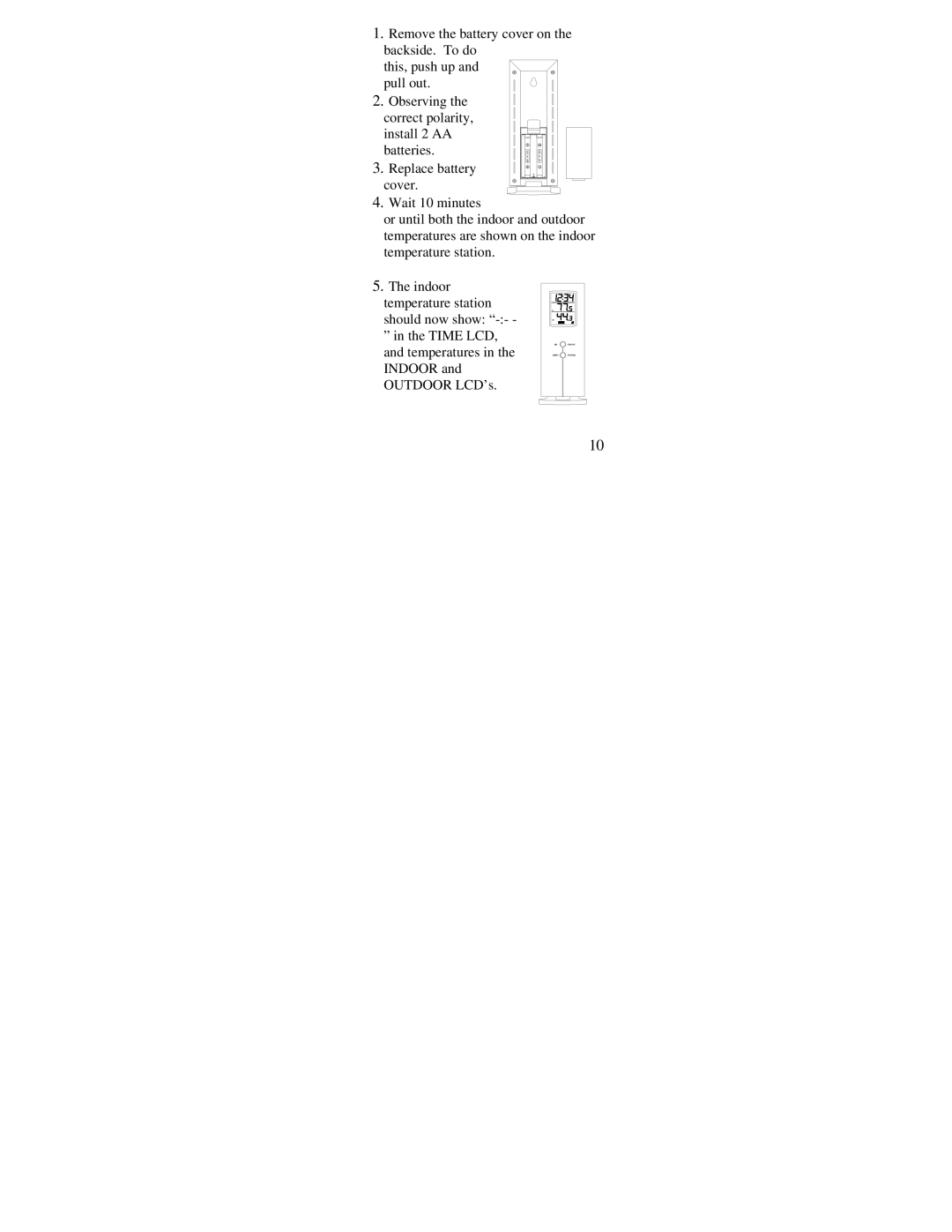 La Crosse Technology WS-9014U instruction manual 