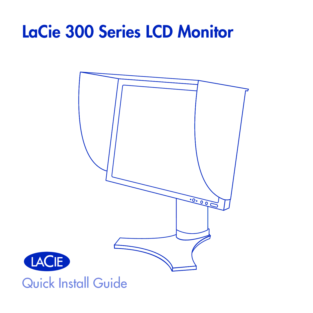 LaCie manual LaCie 300 Series LCD Monitor 