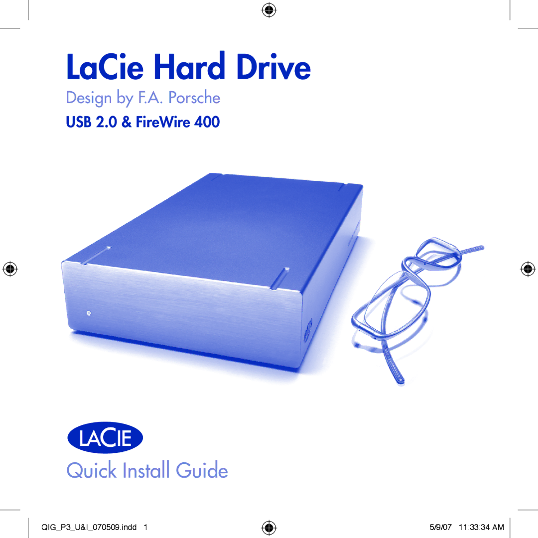 LaCie Design By F.A. Porsche manual LaCie Hard Drive 