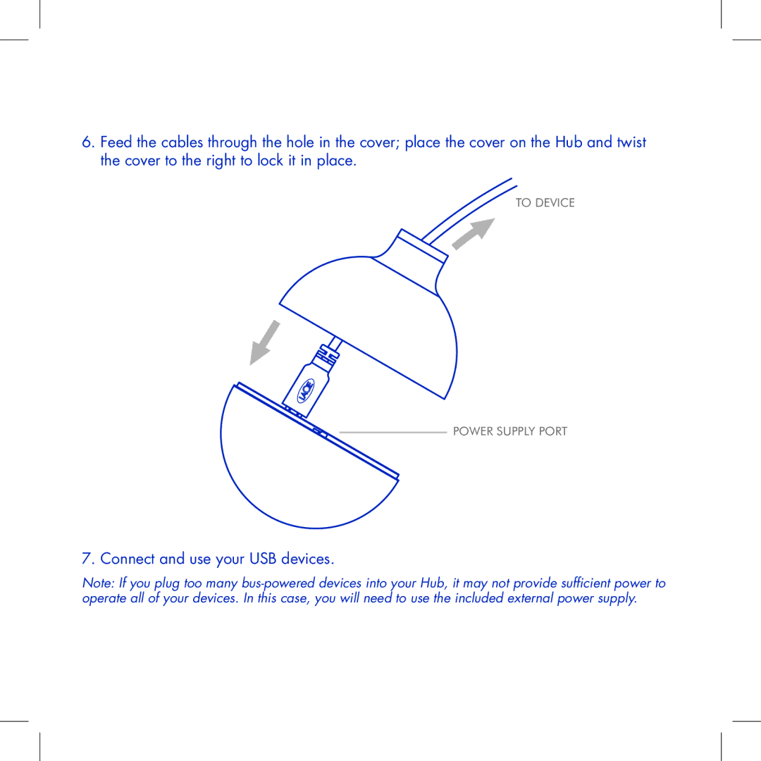 LaCie Hub manual Connect and use your USB devices 