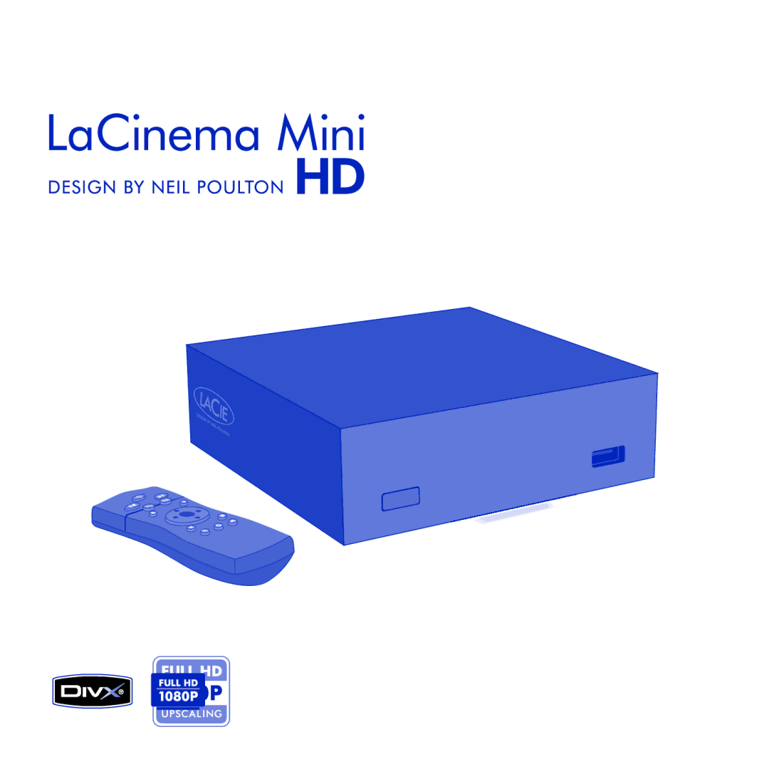 LaCie LaCinema Mini HD manual 