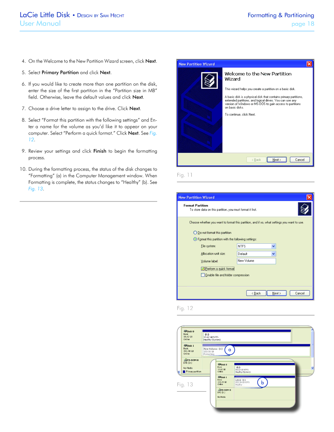 LaCie Little Big Disk manual LaCie Little Disk Design by Sam Hecht 