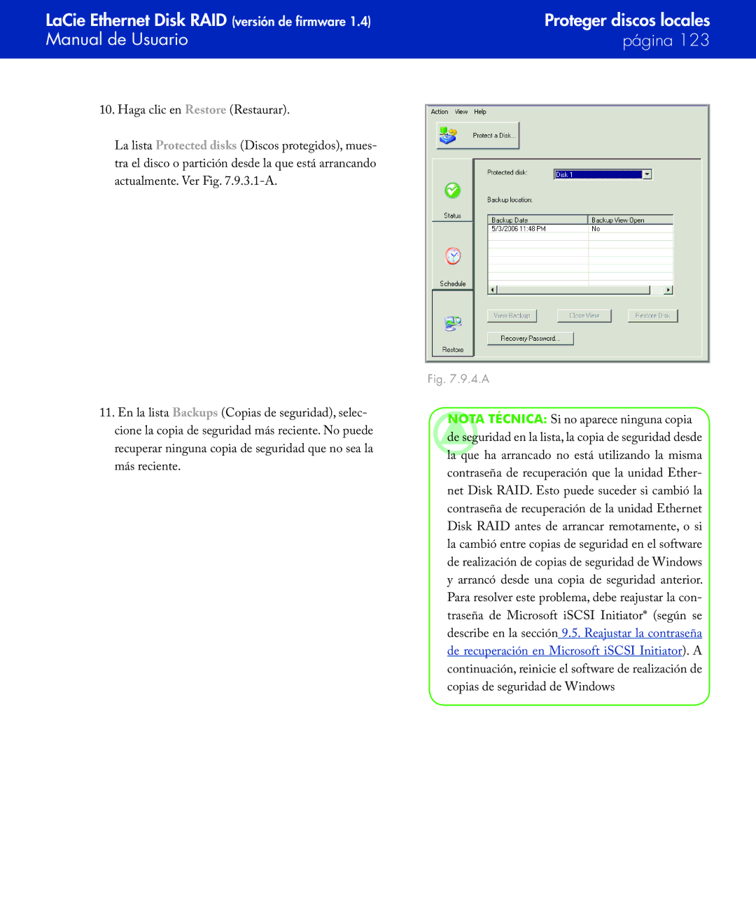 LaCie Network Raid Storage System user manual 4.A 