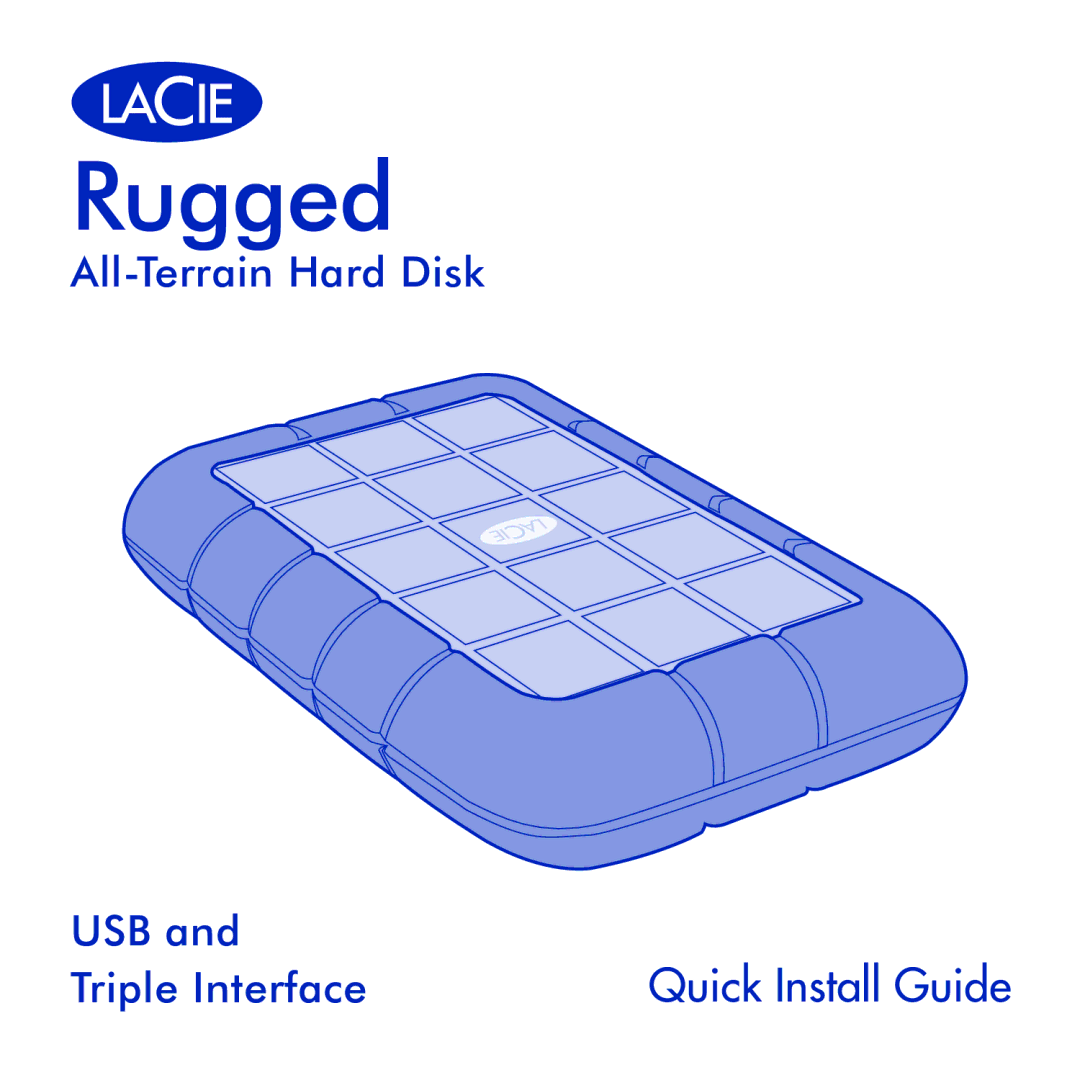 LaCie Rugged manual 